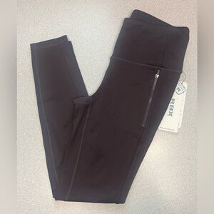 NEW Women's RBX Active Leggings Medium POCKETS Moisture Wicking Fleece Lined